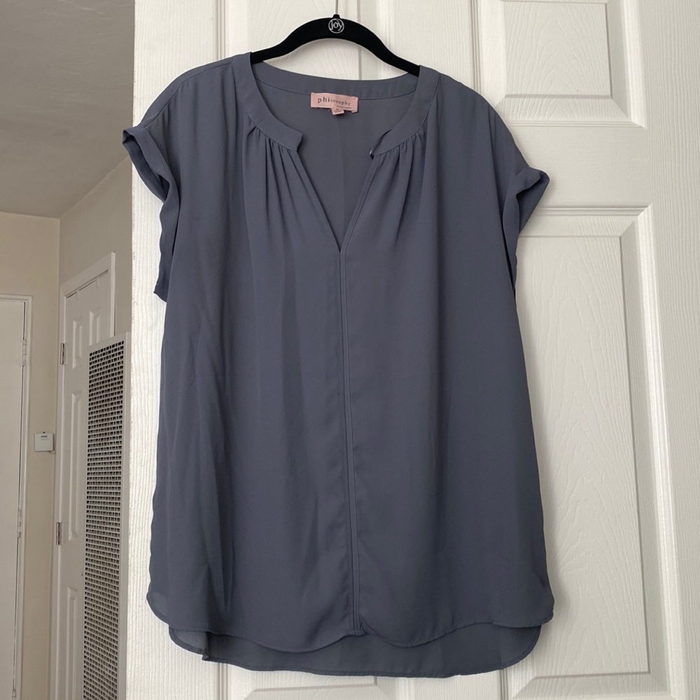 Medium Grey Philosophy Top